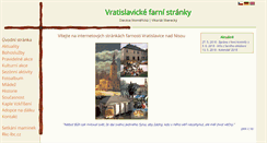 Desktop Screenshot of farnost-vrat.rkc-lbc.cz